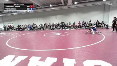 61 lbs Cons. Round 6 - Geronimo Rivera, Brunson UVRTC vs Adrian Meza, Cyclone Regional Training Center C-RTC