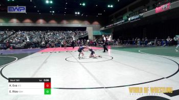 88 lbs Consi Of 8 #2 - Kellen Eva, Aniciete Training Club vs Esiah Rios, Idaho Gold