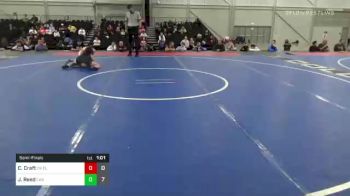 85 lbs Semifinal - Cason Craft, Oklahoma Elite 14U vs Jace Reed, LWA 14U