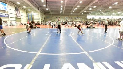 126 lbs Rr Rnd 2 - Kylle Riley, Indiana Outlaws White vs Carson Roberts, CentralMD Blue