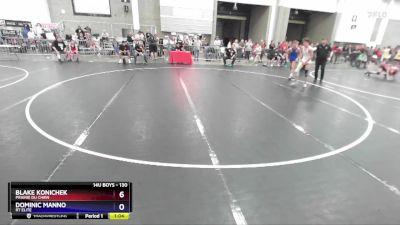 130 lbs Semifinal - Blake Konichek, Prairie Du Chien vs Dominic Manno, RT Elite