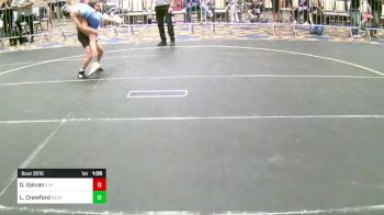 70 lbs Semifinal - Dominic Galvan, Elk Grove Wr Ac vs Logan Crawford, Deer Park