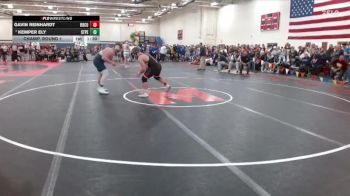 285 lbs Champ. Round 1 - Kemper Ely, St. Peter vs Gavin Reinhardt, Rocori