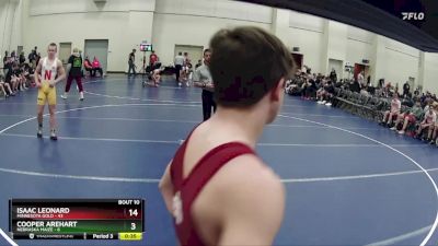 160 lbs Round 4 (6 Team) - Henrik Sperlazza, Minnesota Gold vs Ryland Krajewski, Nebraska Maize