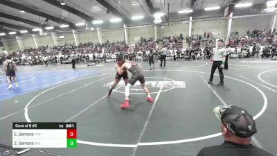 165 lbs Consi Of 8 #2 - Ezekio Samora, Central Grand Junction vs Zaidyn Samora, 806 Takedown Wrestling