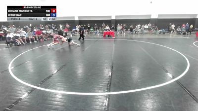 132 lbs Jordan Manyette, Pennsylvania Red vs Jesse Rae, Team Idaho