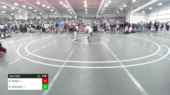 235 lbs Quarterfinal - Kyree Rubio, CA vs Destiny Marquez, CA