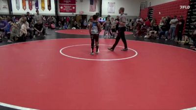 81-89 lbs Quarterfinal - Landon Higdon, Camp Point Central vs Zane Hoyt, MACOMB LITTLE BOMBERS