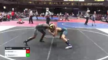 98 lbs Round Of 16 - Akeem Mitchell, NM Gold vs Montrell Woodard, Grindhouse