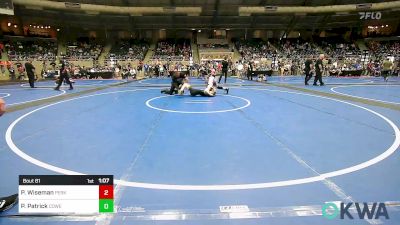 105 lbs Semifinal - Piper Wiseman, Perkins vs Payton Patrick, Coweta Tiger Wrestling