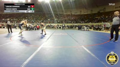 B3A-190 lbs Cons. Semi - Brock Smith, Marlow vs Jescee Sanders, Salina