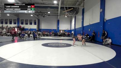 157 lbs Consi Of 4 - Cody Coonrod, Northbridge vs Anthony DeMaio, Methuen