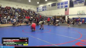 170 lbs Cons. Round 2 - Alejandro Carretero, Santa Ana Wrestling vs William Wilson, South Torrance High School