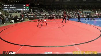 60 lbs Round Of 16 - Taliyah Tells, Salem Elite Mat Club vs Oakley Waitkus, Team Tulsa Wrestling Club