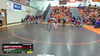 132 lbs Quarterfinal - Quake Beatty, Indian Valley vs Garrett Montgomery, Shelby