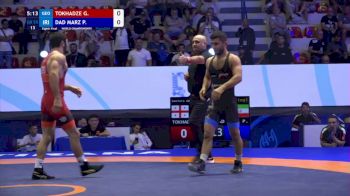 55 kg 1/8 Final - Giorgi Tokhadze, Georgia vs Poya Soulat Dad Marz, Iran