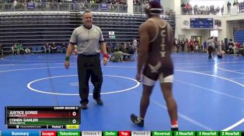 175 lbs Champ. Round 2 - Cohen Gahler, MARGARETTA vs Justice Goree, Columbia City