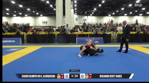 Benjamin Scott Dance vs Chairo Olimpio Ivo C. Albuquerqu 2025 World IBJJF Jiu-Jitsu No-Gi Championship