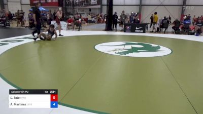 65 kg Consi Of 64 #2 - Carter Tate, Spartan Combat RTC/ TMWC vs Art Martinez, Level Up Wrestling Center