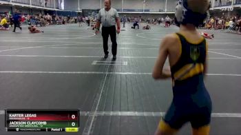 56 lbs Round 1 (8 Team) - JACKSON CLAYCOMB, Undisputed Wrestling vs Karter Legas, Roughhouse