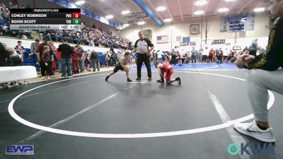 Quarterfinal - Conley Robinson, Pawnee Wrestling Club vs Bohdi Scott, Tiger Trained Wrestling