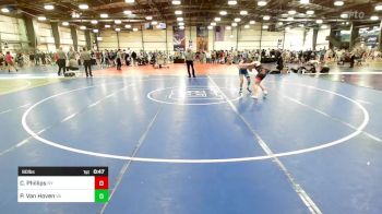 90 lbs Consi Of 8 #1 - Chase Phillips, NY vs Peyton Van Hoven, VA