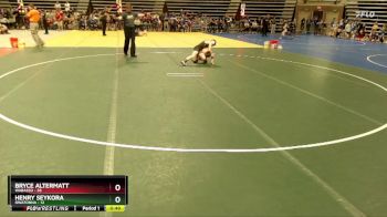 93 lbs Semis & 1st Wrestleback (8 Team) - Bryce Altermatt, Wabasso vs Henry Seykora, Owatonna