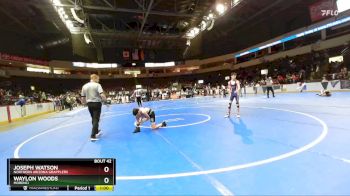 104 lbs Cons. Round 3 - Joseph Watson, Northern Arizona Grapplers vs Waylon Woods, Morenci