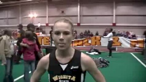 Kellyn Johnson Wichita State after Iowa State Classic