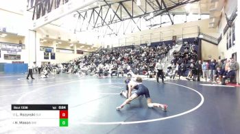 139 lbs Consolation - Logan Rozynski, Blair Academy vs Hunter Mason, Greeneville High School