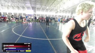 190 lbs Cons. Round 2 - Elijah Hawes, UT vs Noah Mordecai, AZ