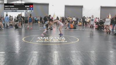 100 lbs Rr Rnd 1 - Emily Hamil, Okie Girls - GK12E vs Abigail Barfield, NC Gold - GK12E