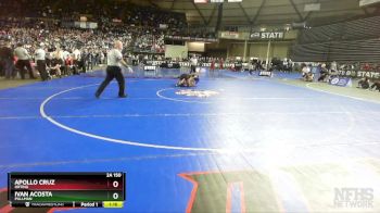 2A 150 lbs 1st Place Match - Apollo Cruz, Orting vs Ivan Acosta, Pullman