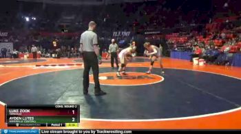 3 lbs Cons. Round 2 - Luke Zook, Yorkville vs Ayden Lutes, Naperville (Central)
