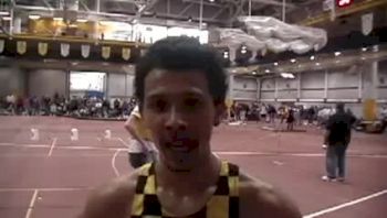 Willy Kaul of uw-oshkosh after Iowa State Classic