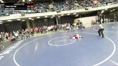 101 lbs Champ. Round 2 - Troy Rotter, Deerfield vs Nate Lower, Rockridge