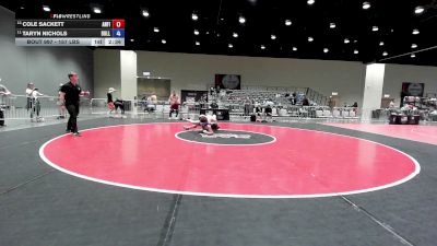 157 lbs 5th Place Match - Cole Sackett, Angry Fish vs Taryn Nichols, Bulltrained