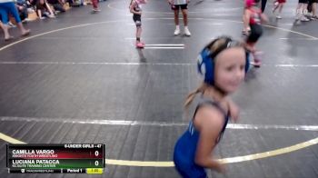 47 lbs Round 1 - Camilla Vargo, Knights Youth Wrestling vs Luciana Patacca, KC Elite Training Center