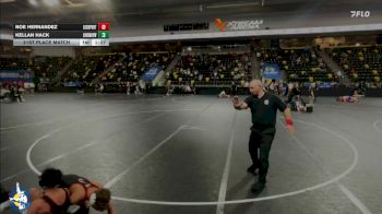 113 lbs 21st Place Match - Kellan Hack, New Lenox (Lincoln-Way West) vs Noe Hernandez, Lockport (Twp.)