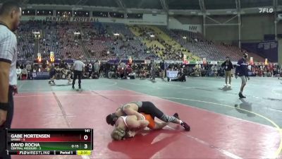 141 lbs Quarters & 1st Wb (16 Team) - David Rocha, Central Missouri vs Gabe Mortensen, UMary