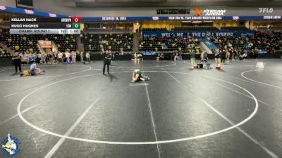 113 lbs Champ. Round 1 - Kellan Hack, New Lenox (Lincoln-Way West) vs Hugo Hughes, Iowa City, West