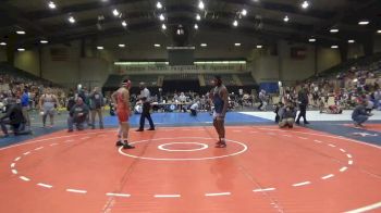 190 lbs Quarterfinal - Kwadrus Wilson, Liberty Wrestling Club vs Jackson Bautista, Grindhouse Wrestling