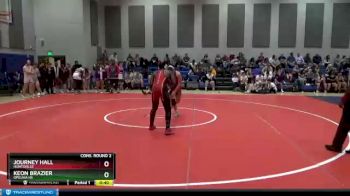 170 lbs Cons. Round 2 - Keon Brazier, Opelika Hs vs Journey Hall, Huntsville