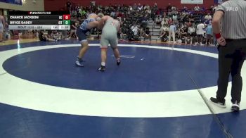 285 lbs Champ. Round 2 - Chance Jackson, Newberry College vs Bryce Dadey, The Citadel