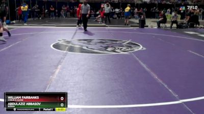 285 lbs Cons. Round 2 - William Fairbanks, Coeur D Alene vs Abdulaziz Abbasov, Borah