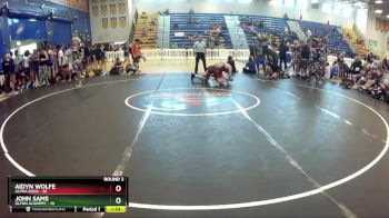 190 lbs Round 3 (8 Team) - Aidyn Wolfe, Alpha Dogs vs John Sams, Glynn Academy