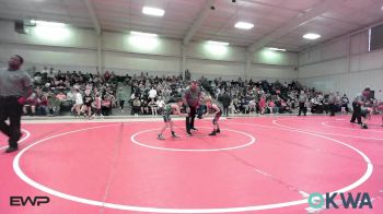 58-61 lbs Rr Rnd 1 - Kysen Morgan, Fort Gibson Youth Wrestling vs Weston Poole, Van Buren Matdawgs