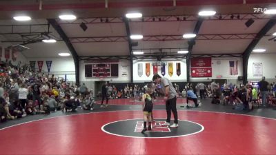 63-65 lbs Cons. Round 1 - Corben Grinnell, WBNDD vs Jaxon Hummel, New London Tigers