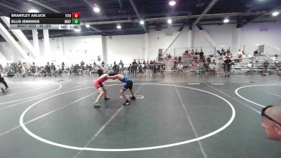89 lbs Quarterfinal - Brantley Arluck, Fitness Fight Factory Wre vs Ellis Jennings, Unattached