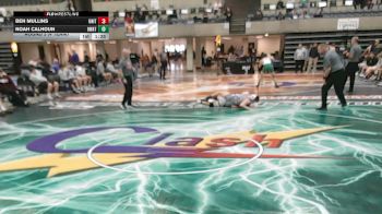 152 lbs Round 3 (4 Team) - Ben Mullins, Unity, IL vs Noah Calhoun, Owatonna, MN